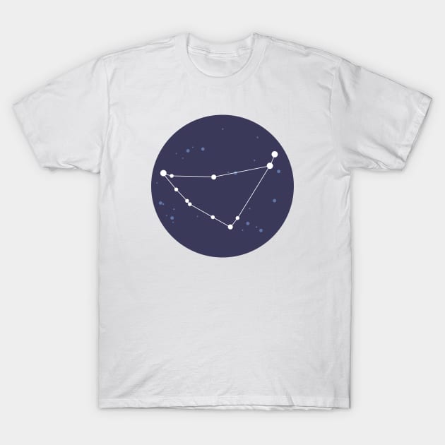 Capricorn Constellation T-Shirt by aglomeradesign